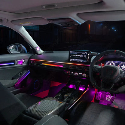 CarAktis For Honda Civic 2022-2025 11th LED Flash illuminate Ambient Light Atmosphere Interior Lamp