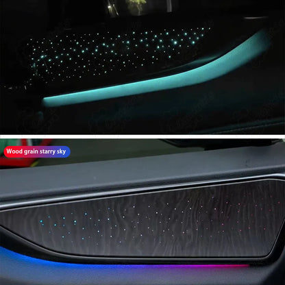 CarAkits Dynamic Light and Shadow Ambinet Light for Lexus NX NX260 NX350h NX400h 2022 - 2025 Automotive Interior Decoration