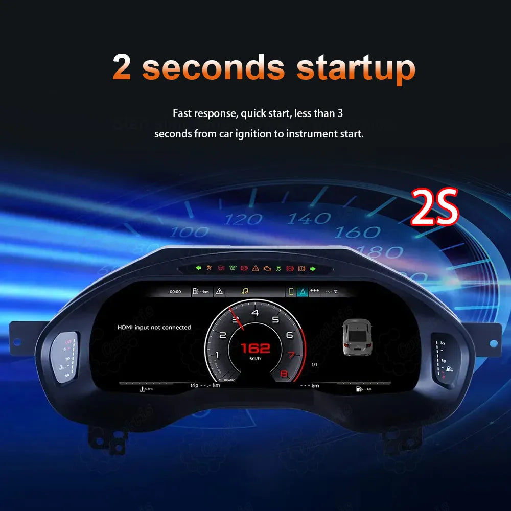 CarAktis 12.3" Digital Instrument Cluster for 2013-2018 Audi A6 &amp; A7 | OEM-Style Virtual Cockpit Upgrade