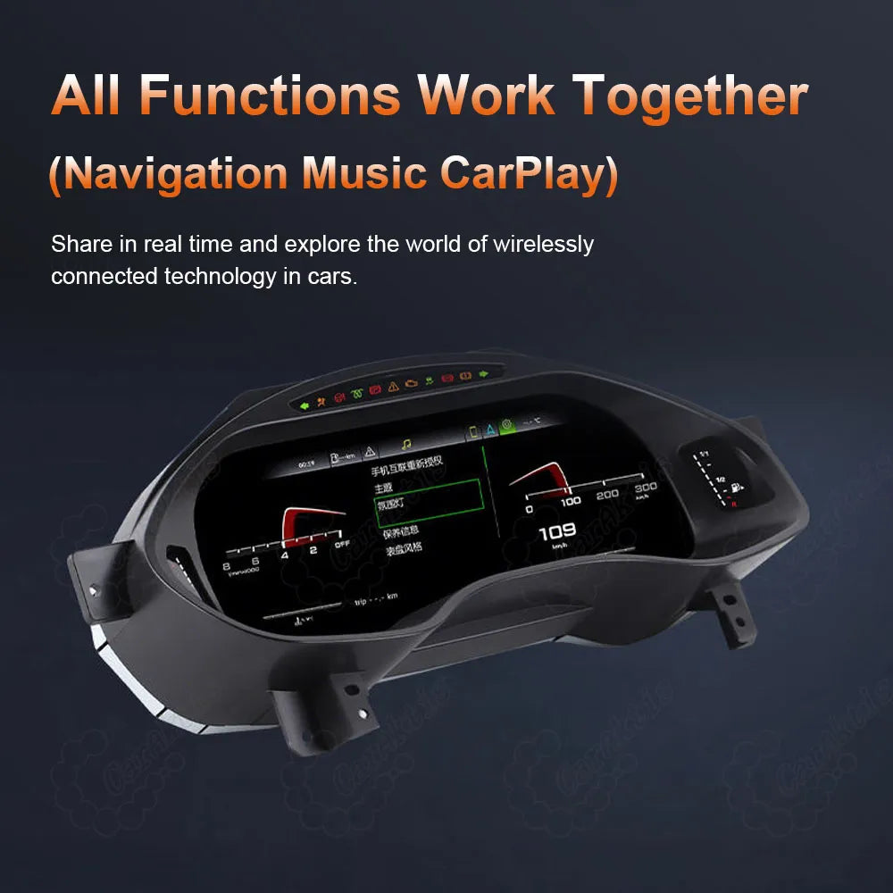 CarAktis 12.3" Digital Instrument Cluster for 2013-2018 Audi A6 &amp; A7 | OEM-Style Virtual Cockpit Upgrade