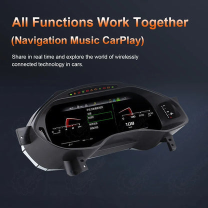 CarAktis 12.3" Digital Instrument Cluster for 2013-2018 Audi A6 &amp; A7 | OEM-Style Virtual Cockpit Upgrade