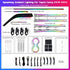 64-color dynamic streamer ambient light kit for Toyota Camry 2018-2024 (8th Gen), starry sky style with 23 light sources, laser-carved car interior atmosphere lighting