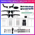 Grid style 21-lamp RGB LED atmosphere lighting kit overview for Toyota Fortuner LHD