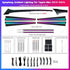 Full package contents of Caraktis premium ambient lighting kit for Toyota Hilux, 1:1 molded parts and wiring.
