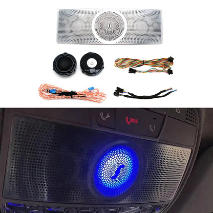 LED Ambient Light Full Set for Mercedes W167 X167 GLE/GLS 2020-2025 | Rotary Tweeters &amp; Luminous Vents