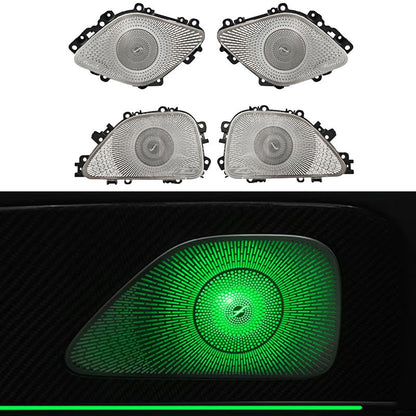 LED Ambient Light Full Set for Mercedes W167 X167 GLE/GLS 2020-2025 | Rotary Tweeters &amp; Luminous Vents
